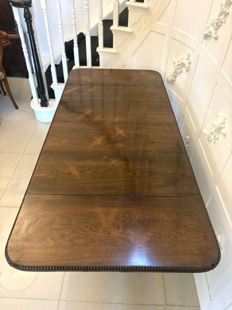 Superb Quality Antique Regency Rosewood Freestanding Sofa Table